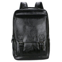 Load image into Gallery viewer, VICUNA POLO Brand Stylish High Quality Man Leather Backpack Travel Man Bag Black School Backpack Bag Business Laptop Backpack