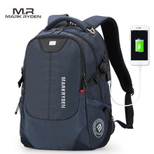 Load image into Gallery viewer, Mark Ryden Men's Backpack Fashion Multifunction USB Charging Men 15inch Laptop Backpacks Bisiness Bag For Men